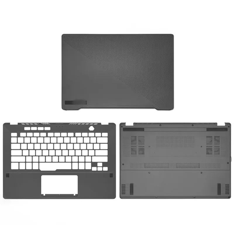 Assemblaggio Coperchio Posteriore LCD ASUS ROG Zephyrus G14 GA401QM (Bianco) Con Cavi E Cerniere