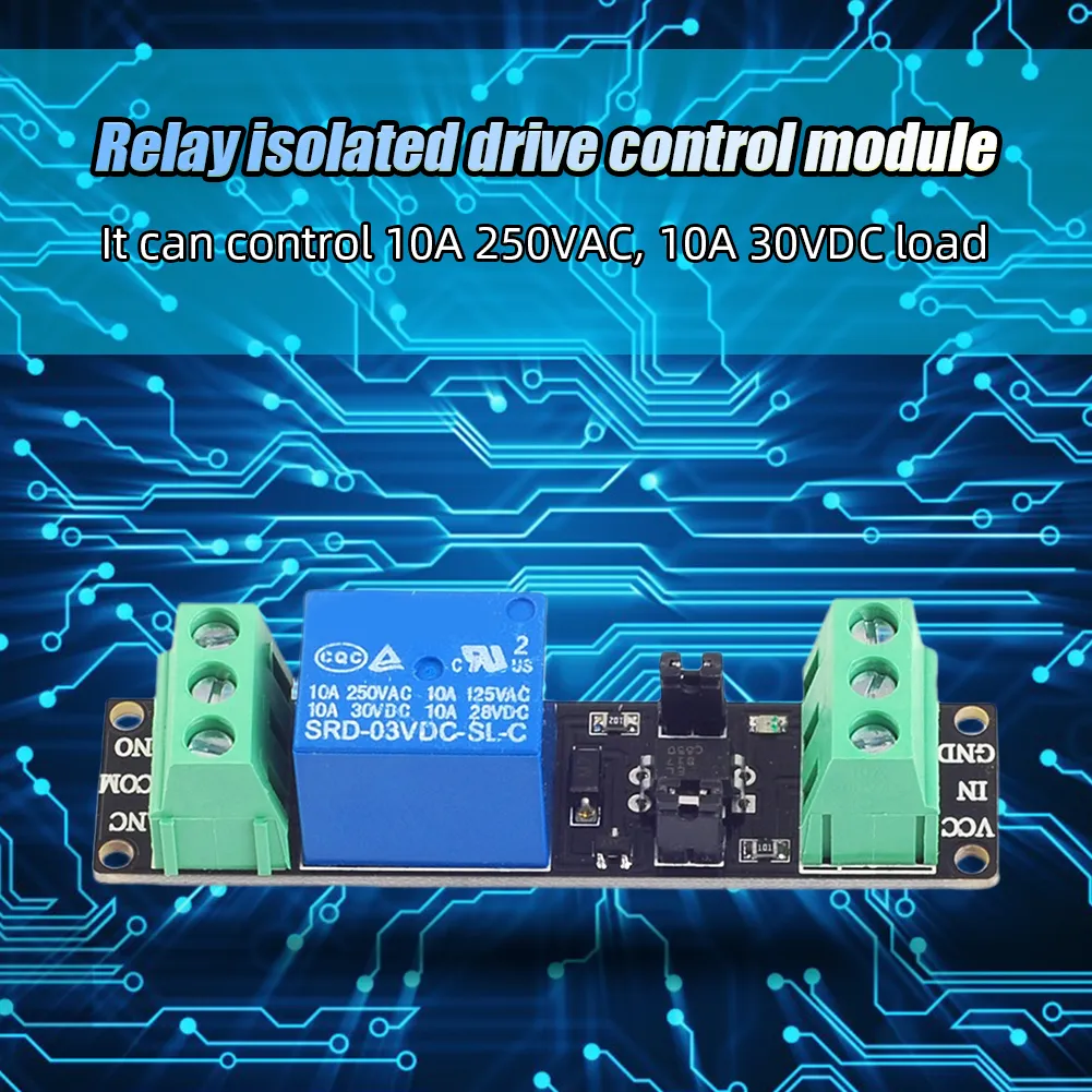 DHgate.com:DC 3V/3.3V Optocoupler Relay Module: Isolated Signal ...