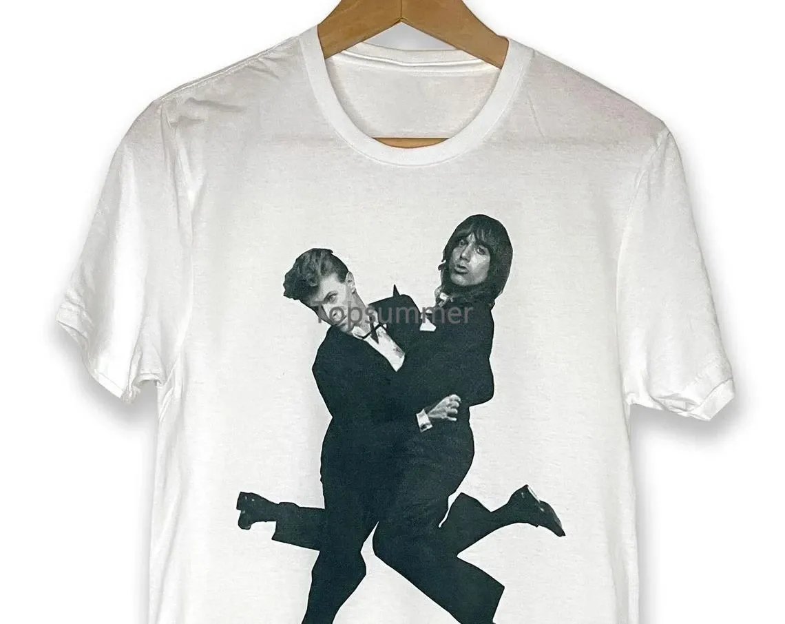 Iggy e Bowie - Retro 70s - Retro Iggy Pop Stooges - Vintage - Music Shirt