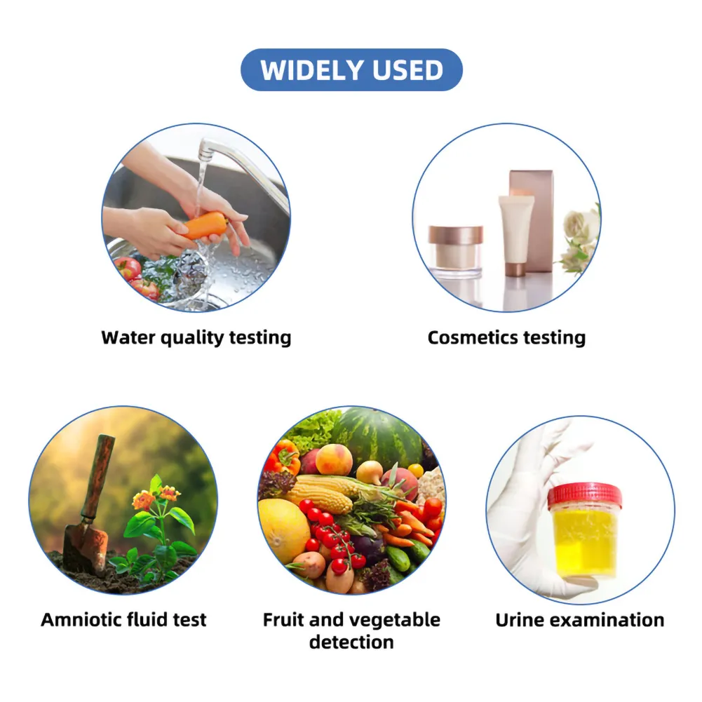 yieryi 20 set pH test strips 80 Strips Full PH Meter PH Controller 1-14st Indicator Litmus Paper Water Soilsting Kit