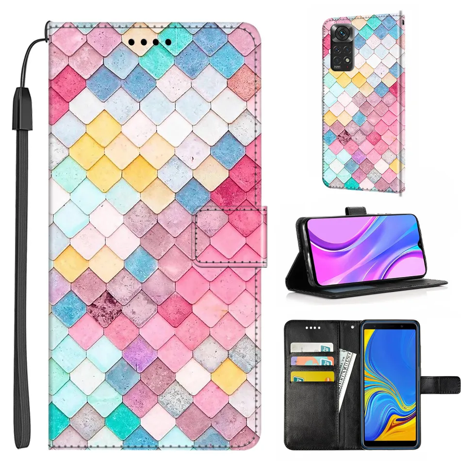 For Nokia C22 Phone Case Wallet Flip PU Leather Stand Card Slot Pouch - View #9