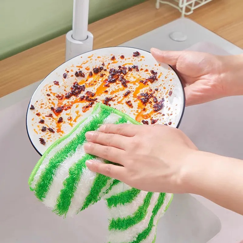 Bambusschale Tücher zum Waschen von Geschirr wiederverwendbarer Reinigung Teppiche Multi gebrauchte nützliche Dinge für Hausworks Super Saugle Tast Handtücher