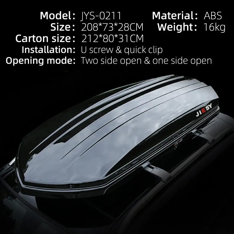 700L SUV Cargo Carrier Rooftop Luggage Carrier Storage Box Roof
