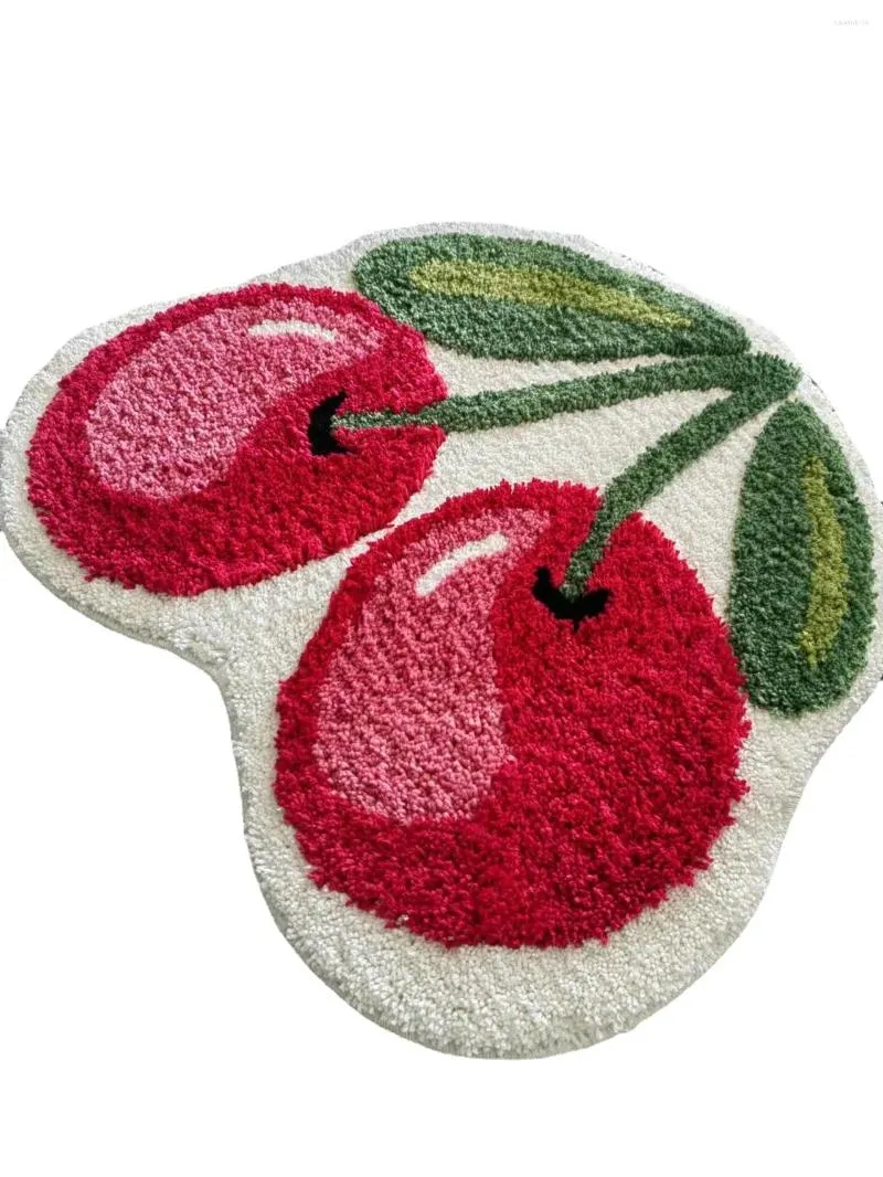 Badmatten Badezimmer saugfähige Fußpolster süße Früchte für Haushalt Gebrauch