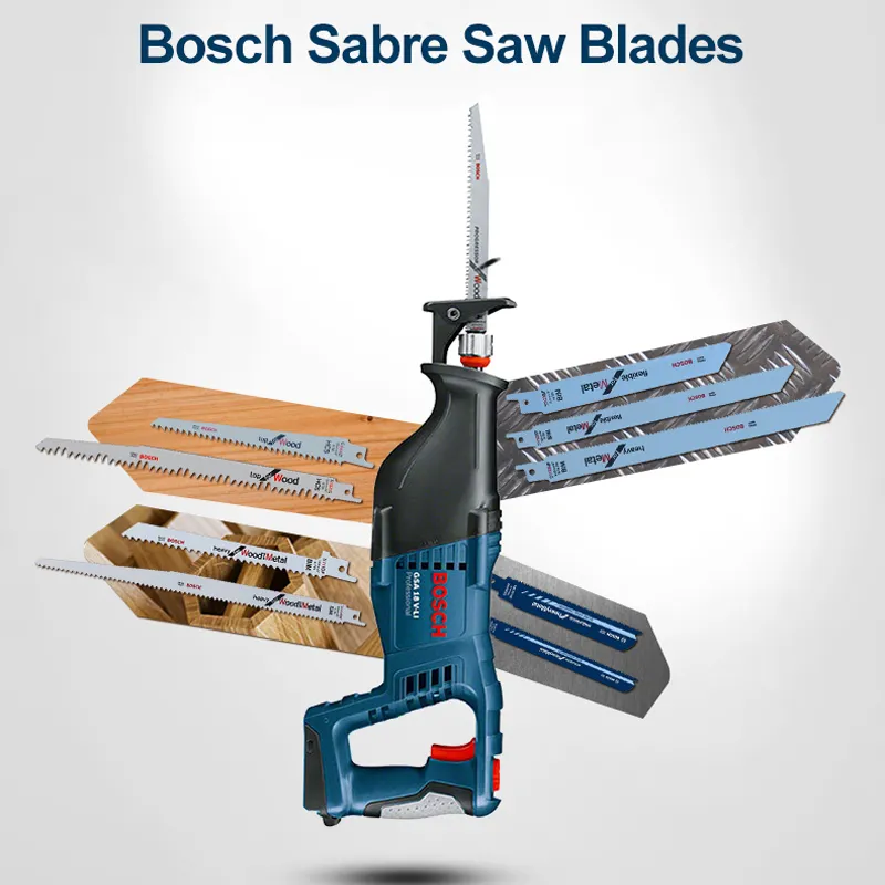 Bosch Saber Saw Blade S922BF Tipo profissional flexível Kit de acessórios para ferramentas elétricas para corte de madeira de metal de plástico para corte de madeira