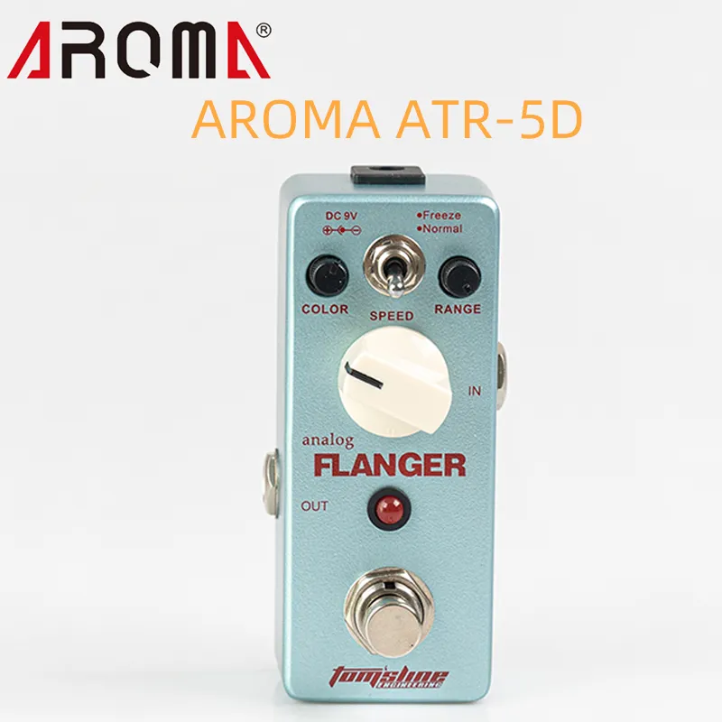 Aroma Tom'sline ATR-5 D Twister Flaging analogique Mini Effet de guitare Effet analogique Effet de contournement