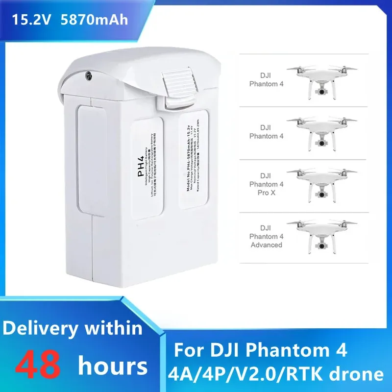 Drones voor DJI Phantom 4 Advanced 4Pro v2.0 RTK Hoge capaciteit Intelligent Flight Battery 5870MAH Nieuwe OEM DJI Drone -accessoires