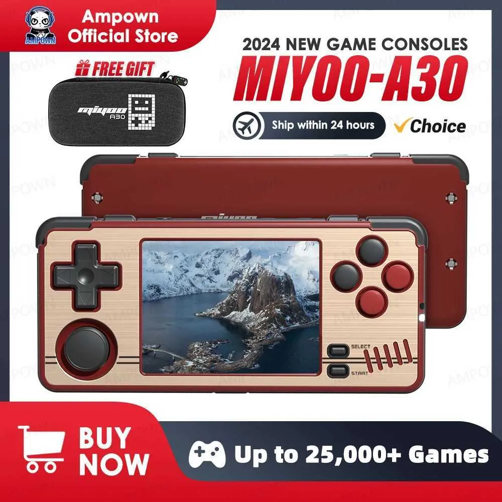 MIYOO A30 Portable Handheld Game Console 2.8 Screen, Linux Retro Emulator,  WiFi, Vibration Motor, Mini Video Player For Kids Gifts From Bulyse, $18.61  | DHgate.Com