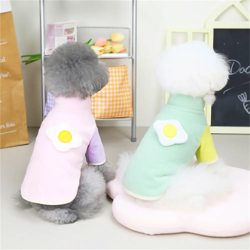 Maglione per cani da cucciolo carino per cani di piccola taglia vestiti per animali domestici caldi inverno Yorkshire cuffia mascota abbigliamento gatto kurtka dla psa