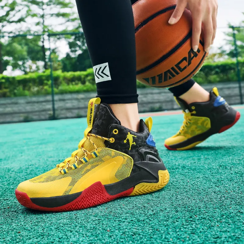 Men's Basketball Shoes Breathable Cushioning Non-Slip
