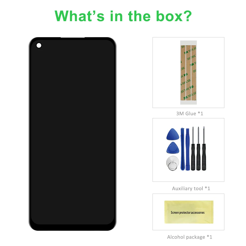 6'' High Quality LCD Screen Full Assembly Replacement For OPPO Realme ...