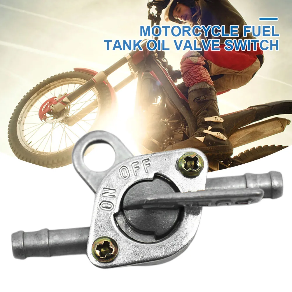 Fuel Petcock Tap With Filter & Hose - Universal Replacement For Pit Bikes, Dirt Bikes, Quads