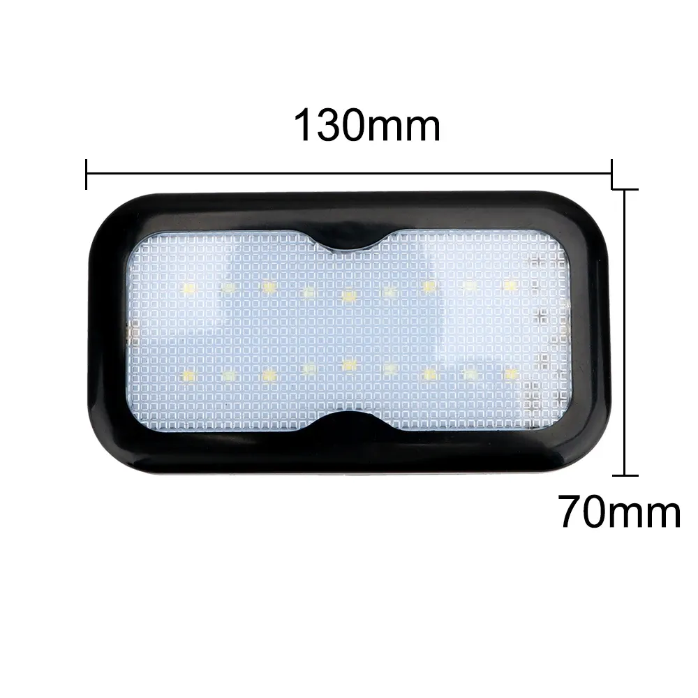 Voiture lecture légère touche tactile de nuit de nuit véhicule de toit de toit 2 modes Universal Magnet Dome Light 1pcs Car intérieur de voiture