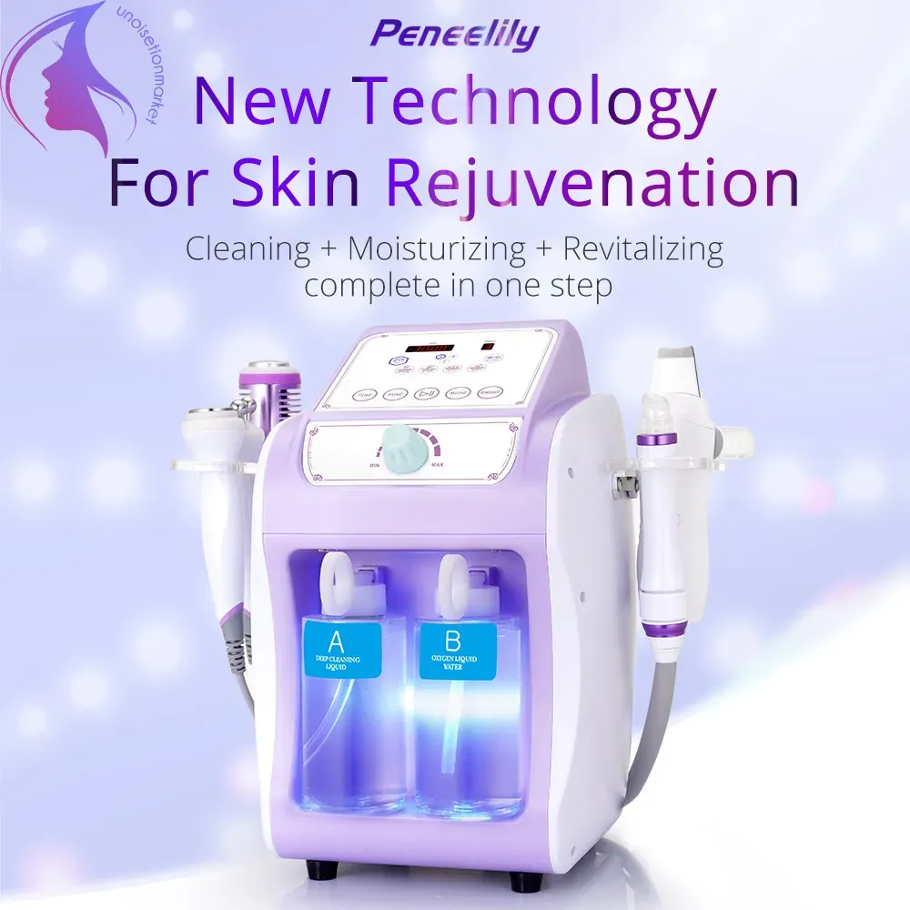 Microdermabrasion New Arrived 6 In 1 Peneelily Hydro Ultrasonic Black Head Water Peeling Facial Skin Rejuvenation Beauty Machine