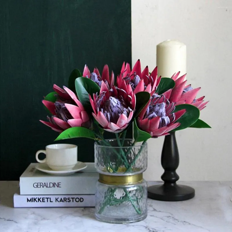 Dekoracyjne kwiaty prezent King Protea Flower Party