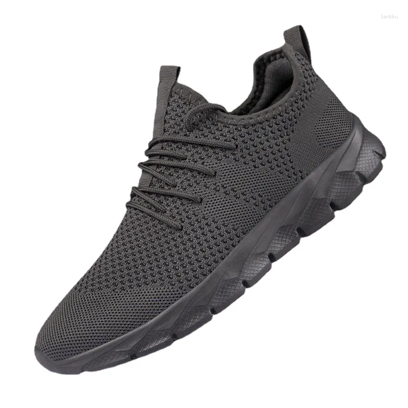 Casual Shoes Fujeak Ultralight Mesh For Men Outdoor Anti-Slip Comfort Sneakers Breattable Running Shoe Plus Size Unisex Footwear