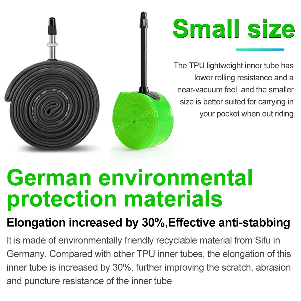 NEWBOLER Super Light TPU Inner Tube 700C 18 32 Road Bicycle Trailer Spare Tire Mount With French Valve 45 65 85mm Length From Homepro7 5.58 DHgate.Com