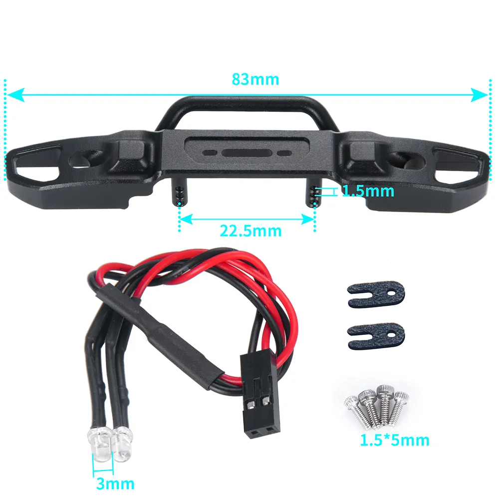 Faro A LED Da Tetto Per Auto RC 1/18, Aggiornamento Per HPI Venture HILUX, Luce Di Direzione Simulata, Facile Da Installare