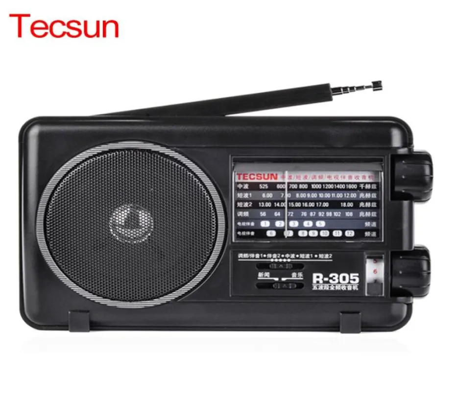 Radio Tecsun R305 Full Band Digital FM SW Stereo Receiver Louder Högtalar Musik Player Portable5748925