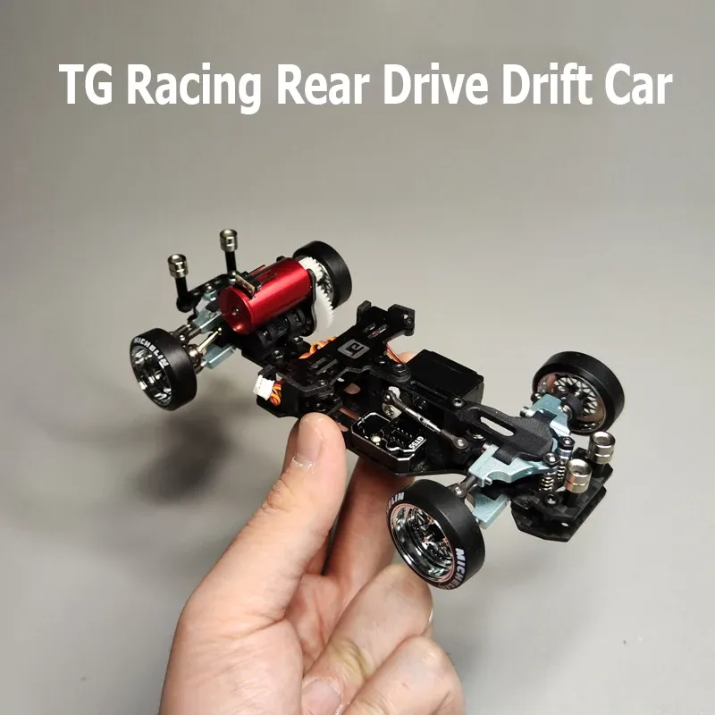 TG Racing 1/24 1/28 Scale RWD Rear-Drive Drift RC Car Frame with