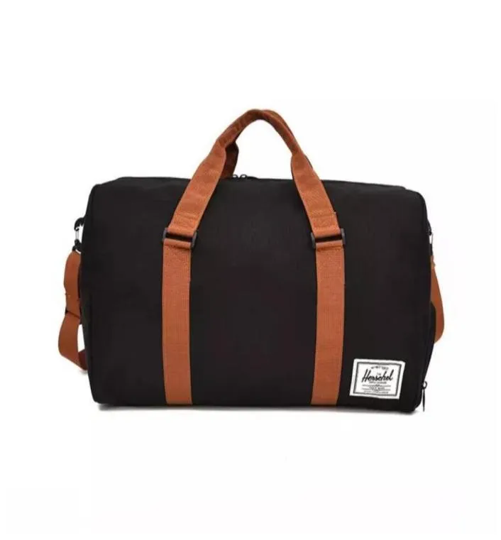 Fashion Canvas Travel Sacs Femmes hommes RGE Capacité pliante Organisateur de sac de maïs pliant Cubes d'emballage Bagage Girl Weekend Bag26551237780596