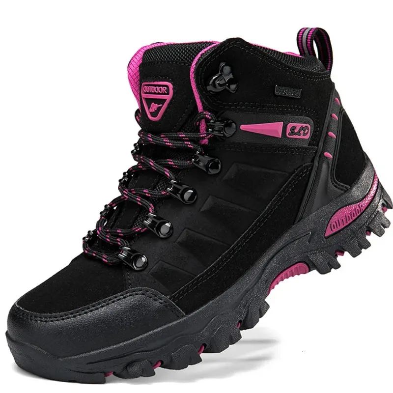 Wholesale Womens Waterproof Ankle Hiking Boots Durable Non Slip