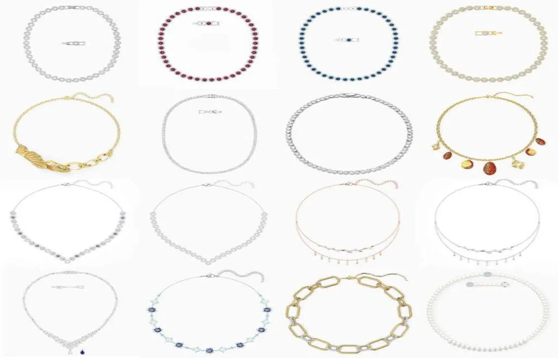 Mode -accessoires originele ovale prachtige luxe ketting shi kristal dames geavanceerde romantische sieraden verjaardag cadeau5060343