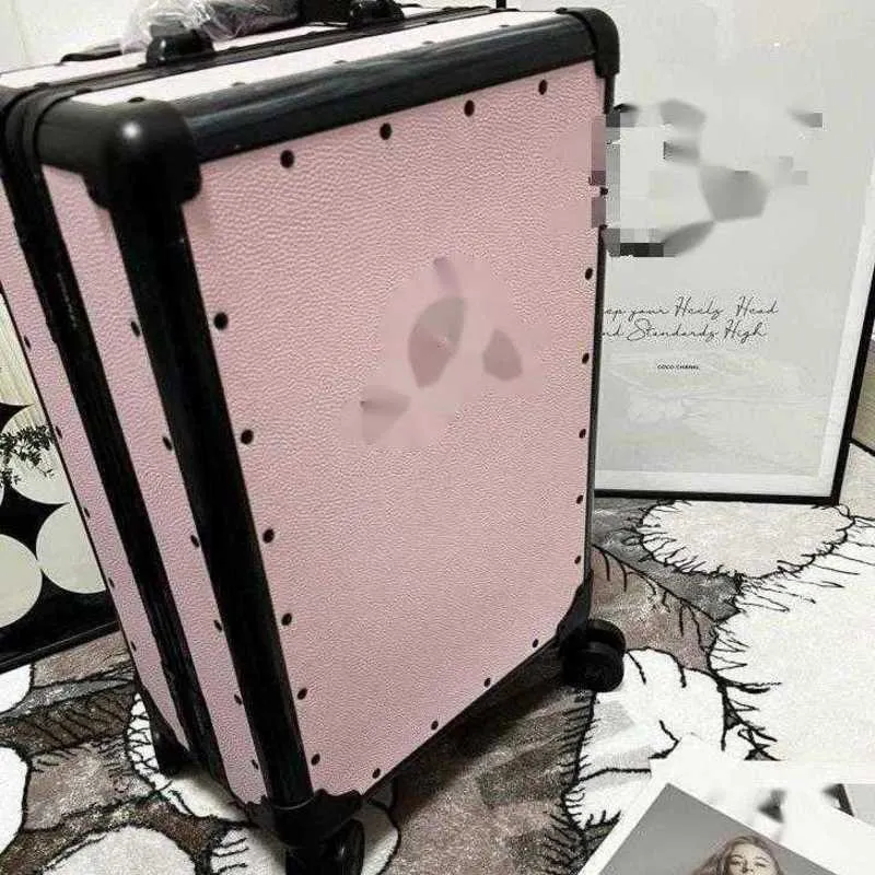 Deluxe 20-tums kvinnors bagage designer resebagage hög kvalitet 041124-11111
