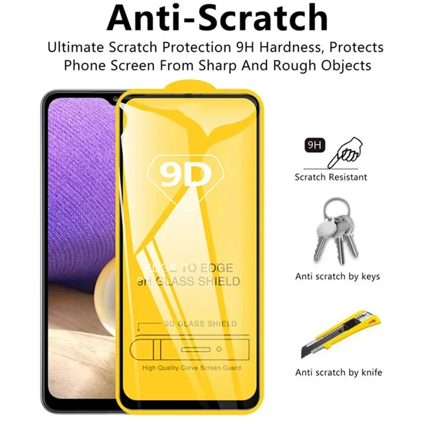 2/4PCS P30 Lite 9D Tempered Glass For Huawei P40 P20 Pro Screen Protector Honor 9X 50 10X 20 10 Lite X8 8X 9S 9C 9A 8S 8C 8A 30i