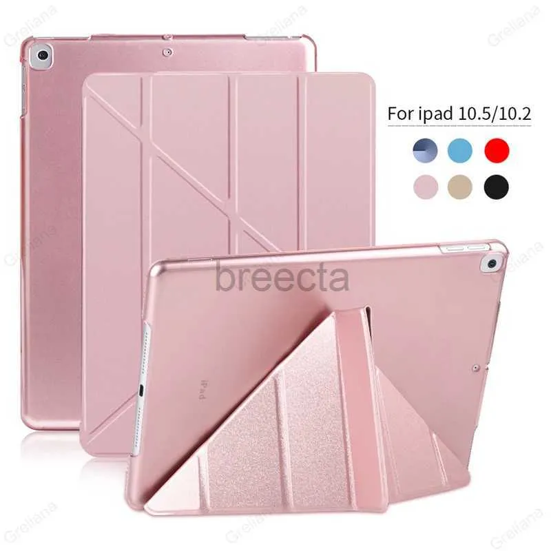 Tablet PC Cases Bags Case for iPad 10.2 9/8/7th iPad 9.7 2018/2017 5/6th Air 3 10.5 Leather Soft Smart Cover Air 5 2022 Mini 1 2 3 4 5 6 Stand Fundas 240411