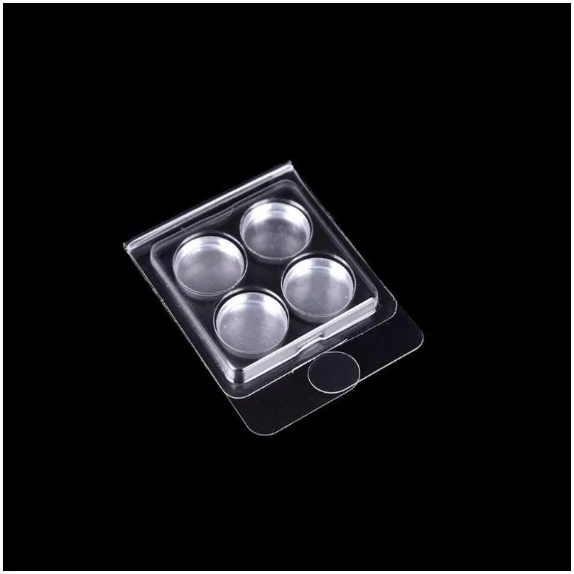 10Set Empty Magnetic Case Eyeshadow Pigment Aluminum Palette Pans Makeup Makeup Eye Shadow Pigment Palette Case6830077