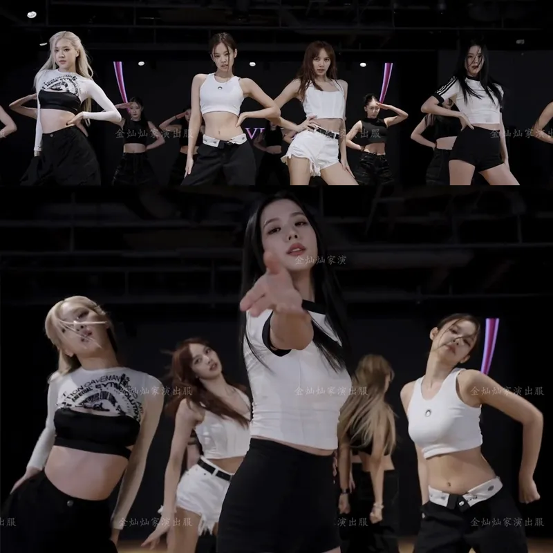 Disfraces De Baile De Jazz Kpop Para Mujeres Club Nocturno Para Adultos Cantante Gogo Gogo Baile Pole Dance Ropa Street Dance Dwy8067 De 27 32 DHgate