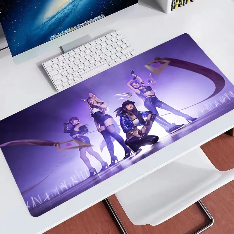 Xxlマウスパッド900x400mm Kaisa Lolゲーミングデスクマット用