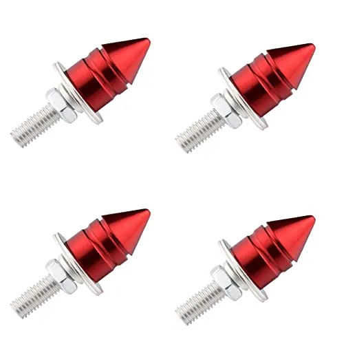 Car Tag Screws Licence Plate Spikes Fastener Kit Metal Plate