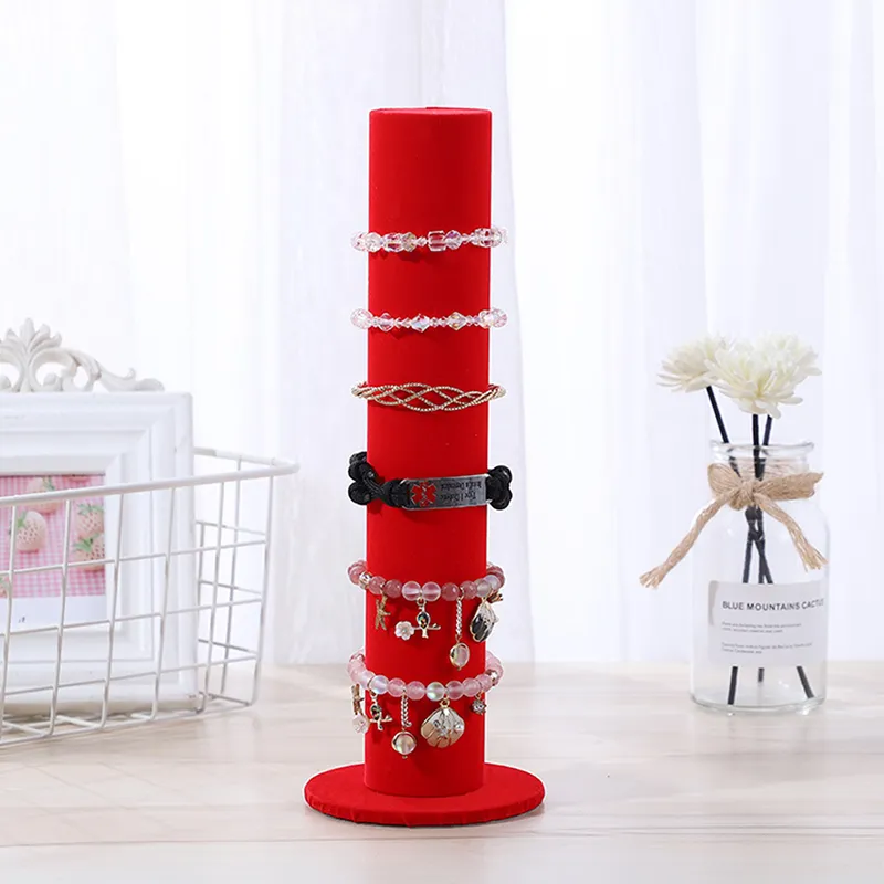 Scrunchie Holder Stand Girl Hair Tie Organizer Holder Holder Sieraden Bracelet Watch Display Stand Bar Rack