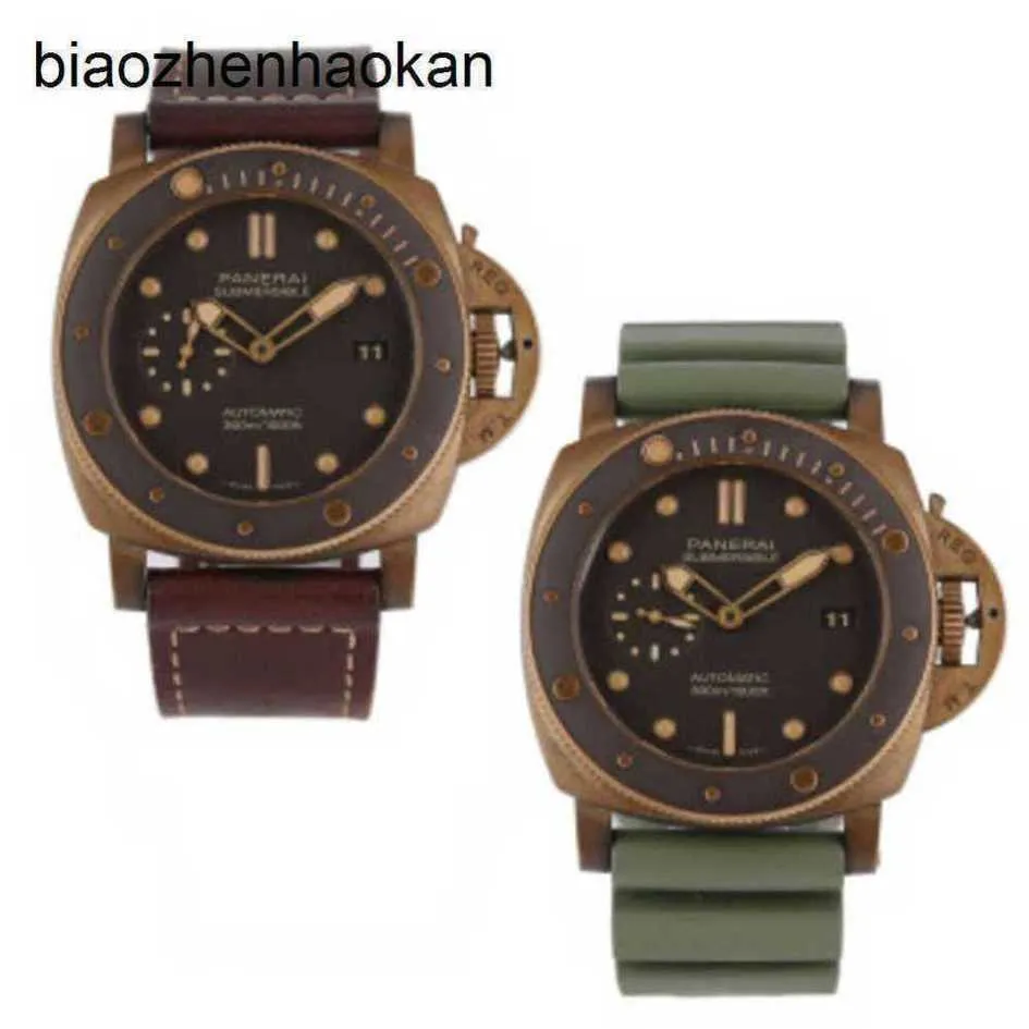 Panerais Titta på 20% rabatt på det offentliga priset vid Counter PAM00968 Limited Edition 1500 Collectibles Peinahai Qianxing Series Bronze Automatic Mechanical Mens SAP7