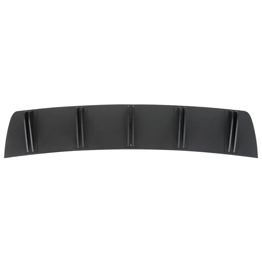 Universal Rear Splitter Brand Rear Diffuser 5 Fins Bumper Splitter Chin Spoiler Lower Lip ...