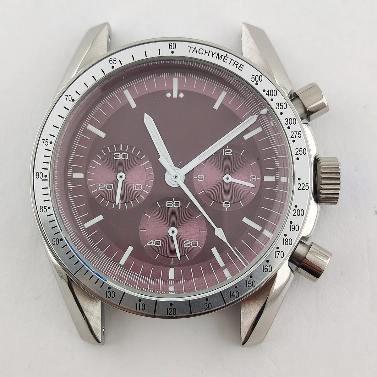 Premium Chronograph Watch with Japan Quartz Movement & Panda Dial