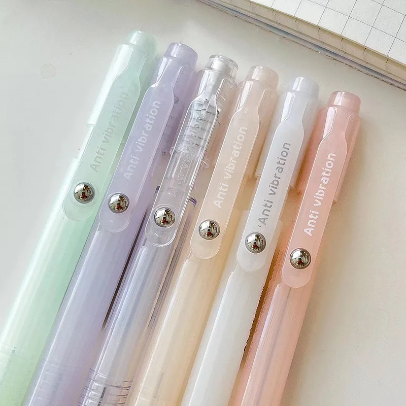 Candy Color Mechanical Pencil Students Cine Carket Supplies Girl Kawaii Supplies Scuola per bambini Disegno di scrittura Prodotti