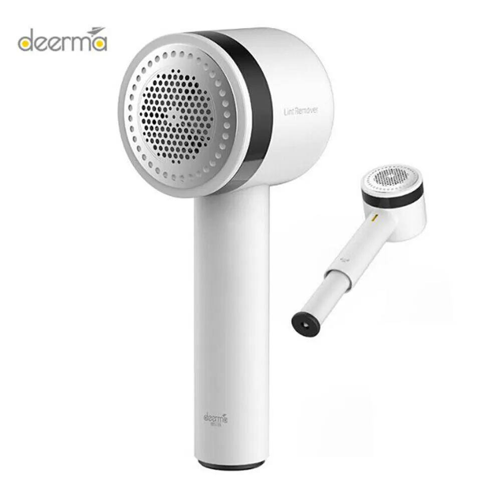 Original Xiaomi youpin Deerma Clothes Sticky Hair Multi-function Trimmer USB Charging Fast Removal Ball ( USB charging version) 2021 2965