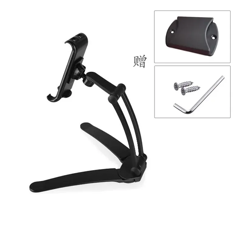 Support de paroi portable en rotation de bureau en métal ajusté en dessous des supports de téléphone mobile de la tablette de moniteur de 5 à 5,5 pouces 2.pour le support mural rotatif