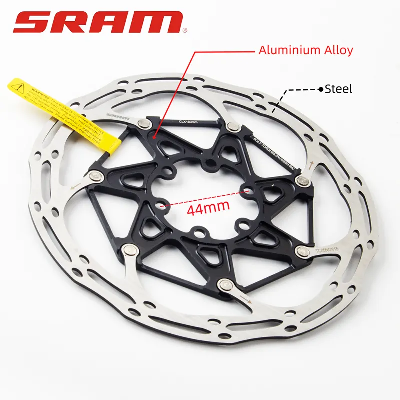 SRAM Centerline 2 Piece Rounded 6 Bolt Disc Brake Rotor - 140mm SRAM Centerline 2 Piece Rounded 6 Bolt Disc Brake Rotor - 140mm