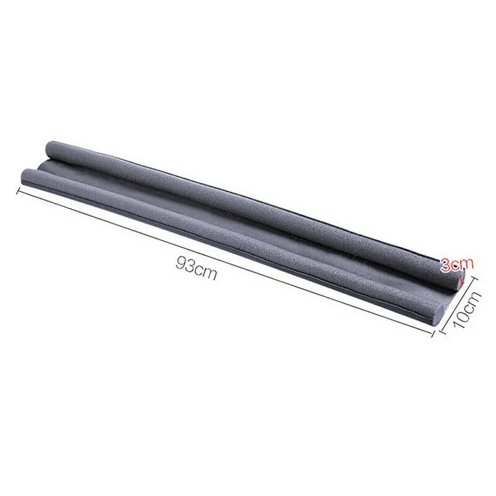 93cm Door Bottom Seal Strip Reduce Noise Weather Strip Under Door Draft Stopper Anti-Cold Gap Blocker Sealing Weather Strip