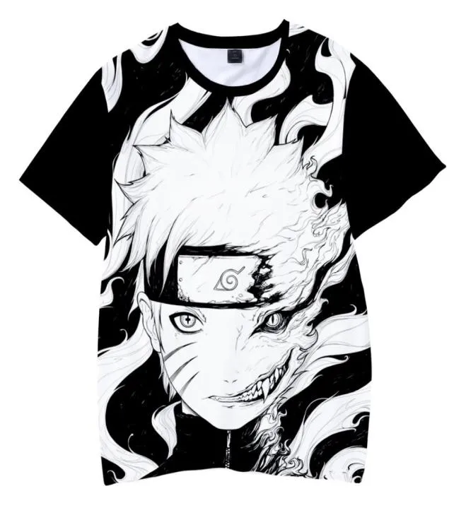 أنيمي الياباني 3D T Shirt البالغ/الأطفال Kawaii الرسوم المتحركة Tees Shippuden Sasuke Uzumaki Uchiha Itachi Cosplay Costume1075435