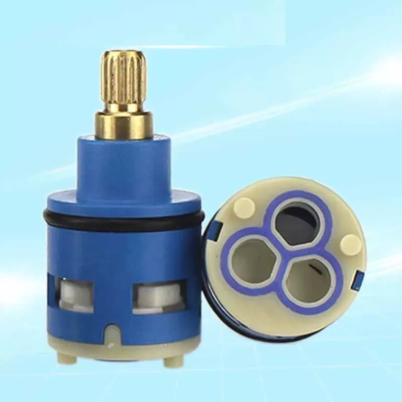 Diameter 26mm Three-speed Water Separator Salve Core Extended Brass Rod Water Separator Cartridge 82mm hight Ceramic Cartridge