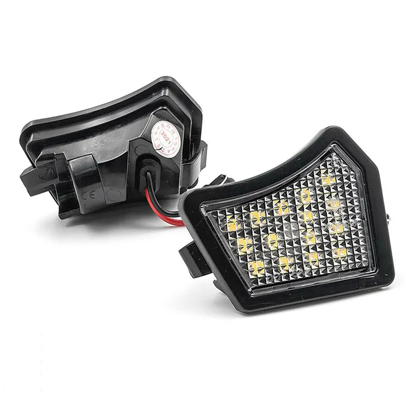 Volvo V70 S60 S80 XC90 V50 C30 C70 V50 2007-2013ダイヤモンドLEDサイドミラー水上ライトカーパスウェイライト