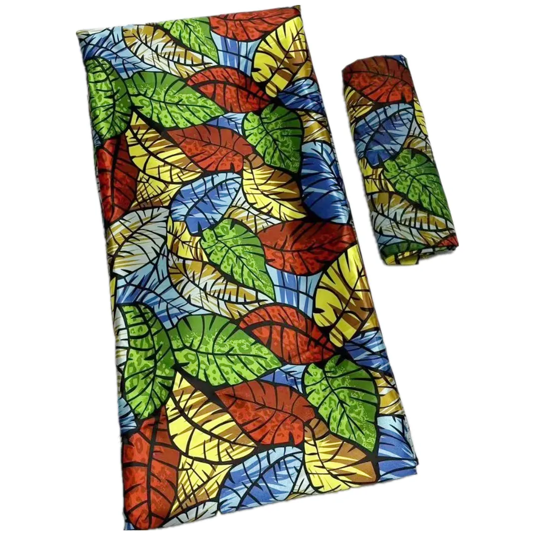 African Lace Fabric and Silk Satin Fabric 4+2 Yards Set for Wedding Dress  from Dhgate Fabric - price 32.91
