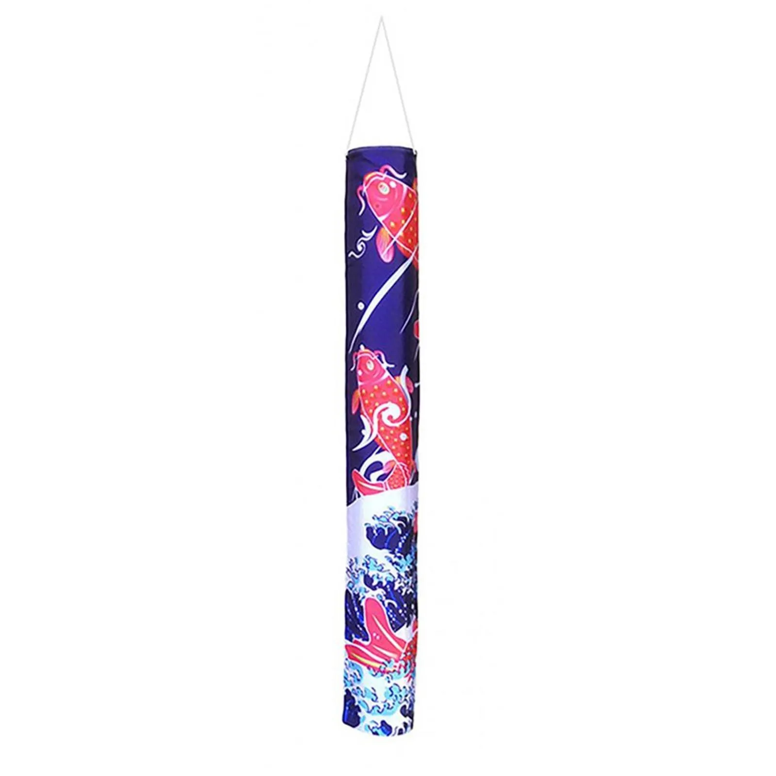 Japanese Carp Windsock 140cm Beautiful Meaning Koinobori Hanging Decor for Front Sushi Bar Izakaya Room Yard Decoration