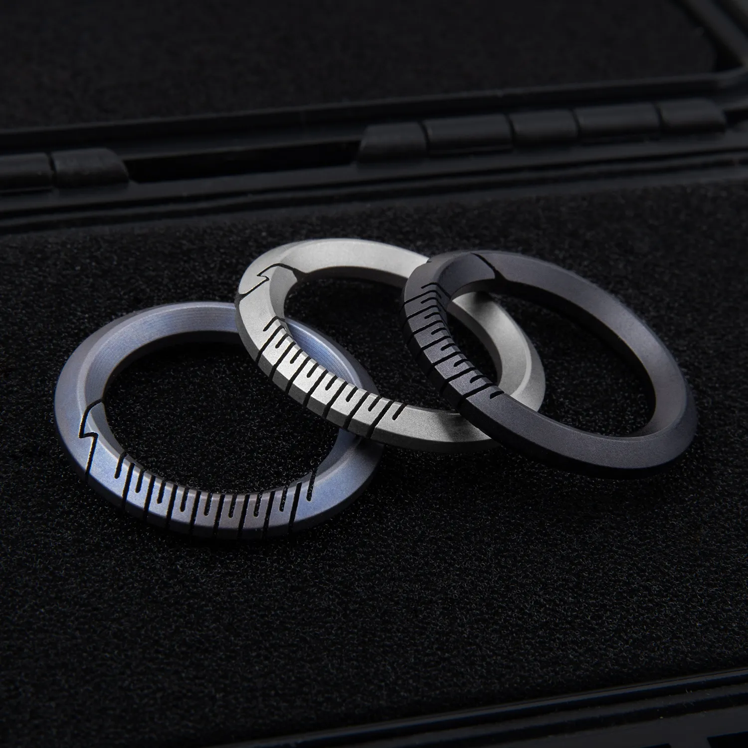Titanium Alloy Key Rings: Durable, Stylish EDC Keychain For Men