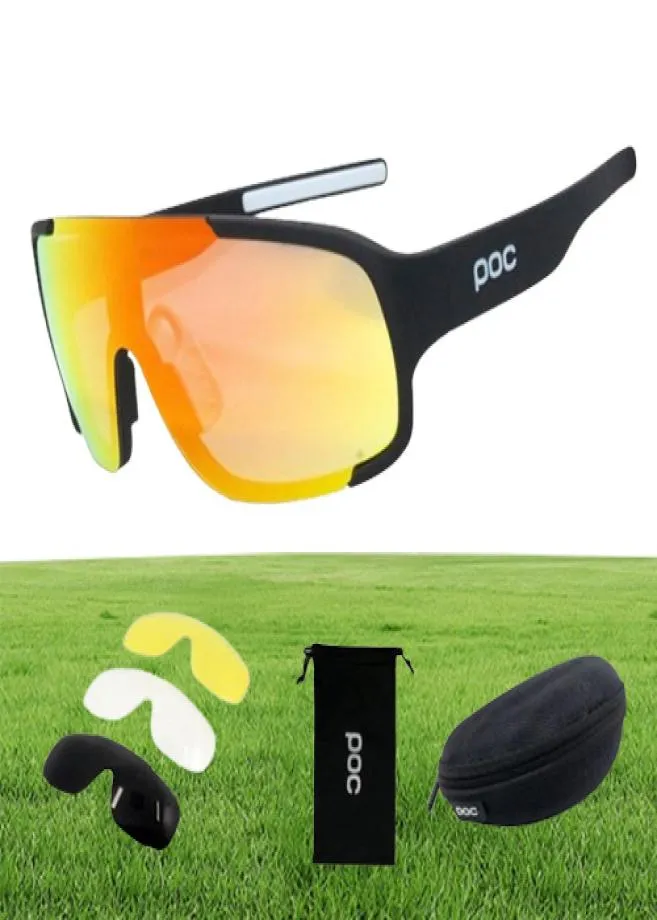 Novos óculos de bicicleta de bicicleta de ciclismo POC 4 Lens Momen Mulheres Mountain Bicycle Cycle Eyewear Lentes de Sol para9419340